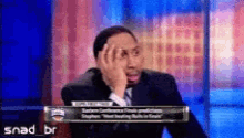Stephen A Smith Pqp Nugget2 GIF - Stephen A Smith Pqp Nugget2 Annoyed GIFs
