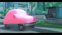 kirby forgotten land kirby and the forgotten land mouthful mode car mouth