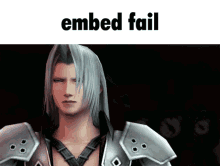Sephiroth Embed Fail GIF - Sephiroth Embed Fail Ff7 GIFs