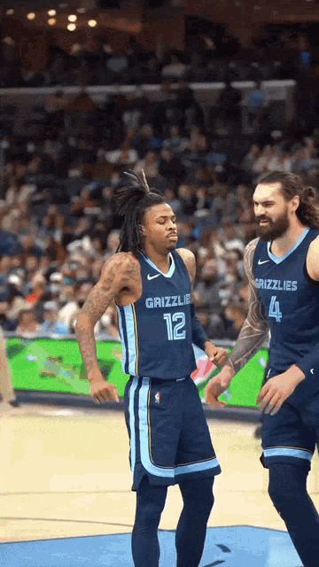 Ja Morant Aja Wilson do the griddy dance after Aces Game 1 win in WNBA  Finals  NBAcom