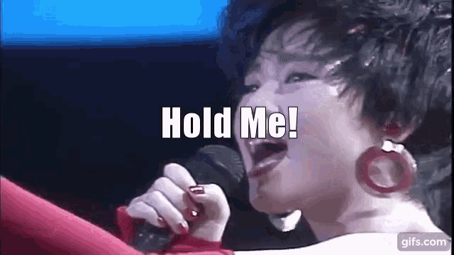 Hold Me Seiko Matsuda GIF Hold Me Seiko Matsuda Singing Discover Share GIFs