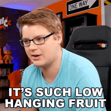 Its Such Low Hanging Fruit Chad Bergström GIF - Its Such Low Hanging Fruit Chad Bergström Chadtronic GIFs