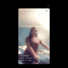a snapchat video of a girl dancing on april 11 2019