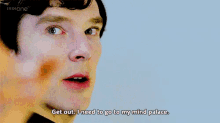 Alone With My Thoughts GIF - Sherlock Benedict Cumberbatch Get Out GIFs