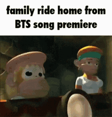 Bts Family Ride Home GIF - Bts Family Ride Home Donkey Kong Country GIFs