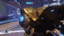 Smash Launches Reinhardt GIF - Plays Tv Plays Tv Gifs Overwatch GIFs