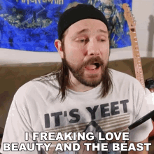I Freaking Love Beauty And The Beast Michael Kupris GIF - I Freaking Love Beauty And The Beast Michael Kupris Become The Knight GIFs