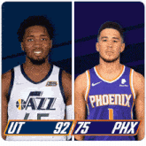 Utah Jazz (92) Vs. Phoenix Suns (75) Third-fourth Period Break GIF - Nba Basketball Nba 2021 GIFs