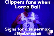 Supermax Lonzo GIF - Supermax Lonzo Ball GIFs