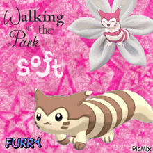 Furret Furret Walk GIF - Furret Furret Walk Pokemon GIFs