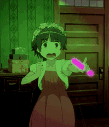 Party Time Neon Lights GIF - Party Time Neon Lights Glowing Stick GIFs