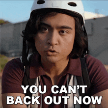You Cant Back Out Now Simon Elroy GIF - You Cant Back Out Now Simon Elroy School Spirits GIFs