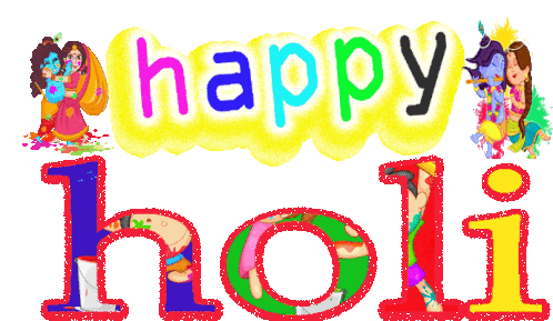 Happy Holi Happy Sticker - Happy Holi Happy Happy Birthday Stickers