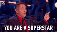 You Are A Superstar David Williams GIF - You Are A Superstar David Williams Britains Got Talent GIFs
