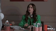 What Lily Collins GIF - What Lily Collins Emily Cooper GIFs