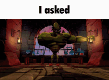 I Asked Crash Bandicoot GIF
