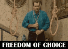hangmans knot noose freedom of choice knot graphic design