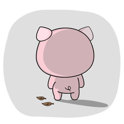 Pig Animal Sticker