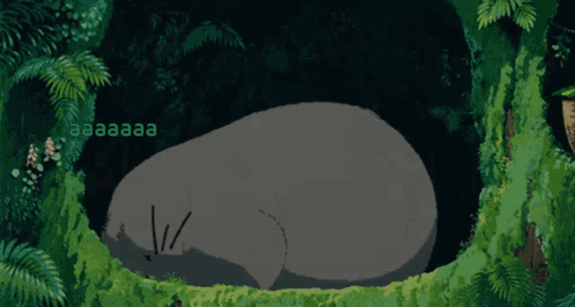 Totoro sleeping hotsell