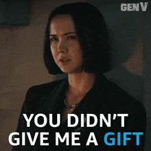 You Didn'T Give Me A Gift Jordan Li GIF - You Didn'T Give Me A Gift Jordan Li Gen V GIFs