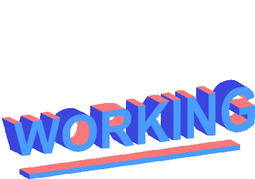 Working Busy Sticker - Working Busy Working Hard Stickers