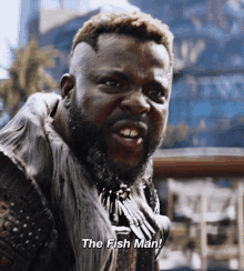 Black Panther Mbaku GIF - Black Panther Mbaku The Fish Man GIFs