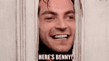 Heres Benny Benny Shilling GIF - Heres Benny Benny Shilling The Shilling GIFs