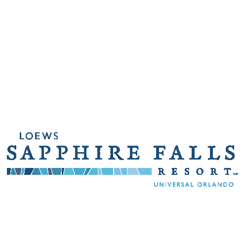 Sapphire Falls Loews Sticker - Sapphire Falls Loews Hotel Stickers