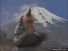 Kaiju Horn Attack GIF