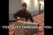 Guy Throwing Trash Can At Someone GIF - Guy Throwing Trash Can At Someone GIFs
