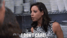 Parks And Rec April Ludgate GIF - Parks And Rec April Ludgate I Dont Care GIFs