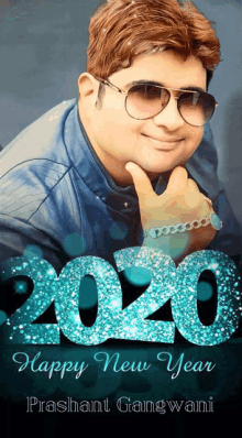 Happy New Year2020 Prashant Gangwani GIF - Happy New Year2020 2020 Prashant Gangwani GIFs