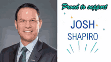 Josh Shapiro Pennsylvania GIF - Josh Shapiro Pennsylvania Proud To Support GIFs