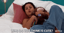 Who Do You Think Is Cute Asking GIF