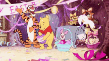 Yay :) GIF - Winnie The Pooh Happy Easter Easter Sunday GIFs