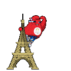 Eiffel Tower Olympic Phryge Sticker
