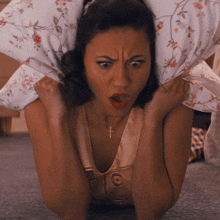 jaw dropped olivia grease rise of the pink ladies s1 e4 shocked