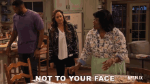 Not To Your Face Not If You Here GIF - Not To Your Face Not If You Here Back Stabbing GIFs