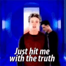 Justin Timberlake Just Hit Me With The Truth GIF - Justin Timberlake Just Hit Me With The Truth Nsync GIFs