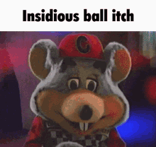 Chuck Chuck E Cheese GIF - Chuck Chuck E Cheese Insidious Ball Itch GIFs
