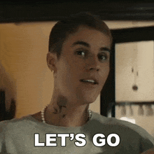 Lets Go Justin Bieber GIF - Lets Go Justin Bieber Ghost Song GIFs