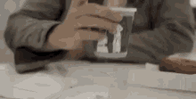 Cole Sprouse Buongiorno Buon Giorno Colazione Caffè Cappuccino Cronetto Buona Colazione GIF - Actor Good Morning Breakfast GIFs