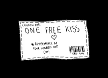 <3 GIF - One Free Kiss Love Kiss GIFs
