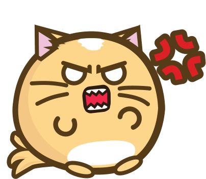 Angry Cat Sticker - Angry Cat Annoyed Stickers