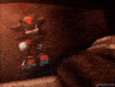 shadow the hedgehog from sonic the hedgehog is standing next to a rock