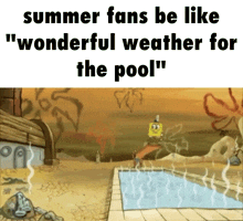 Summer Summer Fans GIF - Summer Summer Fans Spongebob GIFs