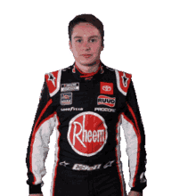 look up christopher bell nascar pointing up up there