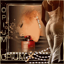 Gina101 Opium Perfume GIF