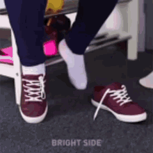 Tie A Lace Shoes For Girls GIF - Tie A Lace Shoes For Girls Shoes GIFs