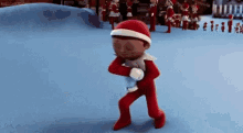 Snowball Fight Christmas Elf GIF - Snowball Fight Christmas Elf GIFs